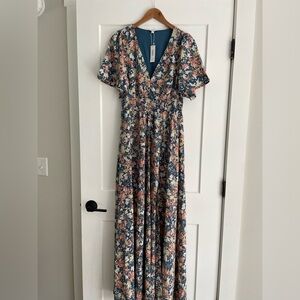 Baltic Born Verona Smocked Maxi Dress (NWT - size M)